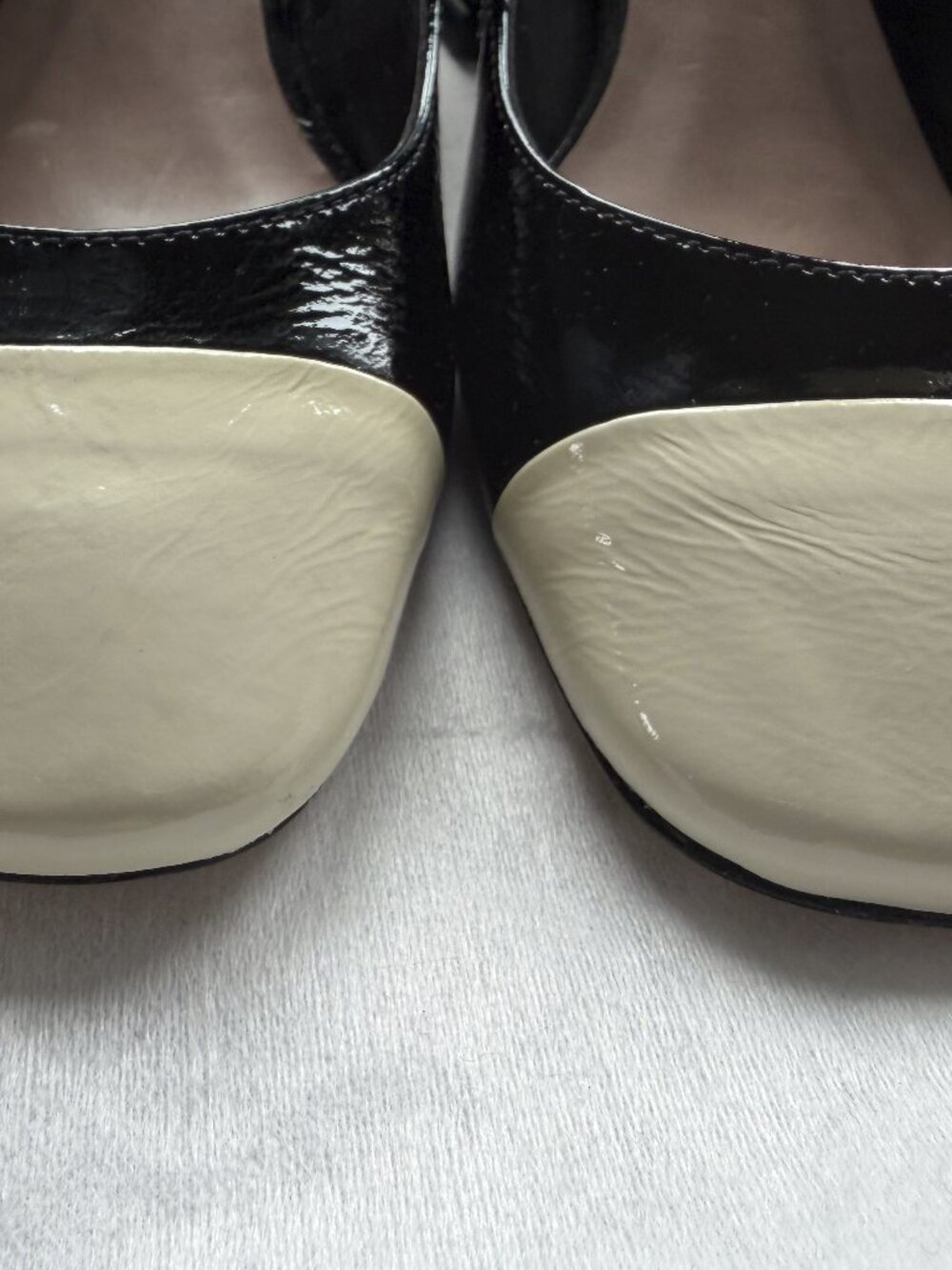 New Vicenza Mary Jane colorblock heels size 7 - Picture 6 of 7